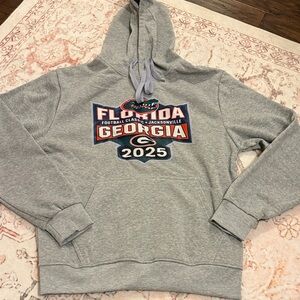 Florida Georgia 2025 Gray Hoodie
